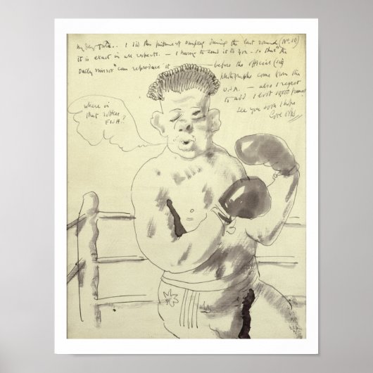 彼のF図解入りの、写真付きの宛の8通の手紙 ポスター (正面)