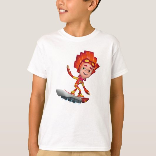 彼のfixiboardのFixies |の火 Tシャツ (正面)