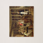 彼のLaboraのルイジーンMarie Daubenton (1716-99年) ジグソーパズル (縦)