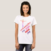 彼のLOVE Tシャツの大使です Tシャツ (正面フル)