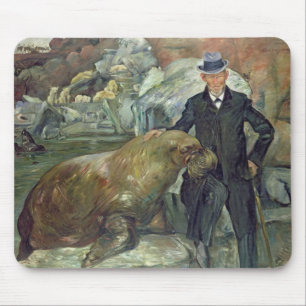 彼のZooのカールHagenbeck、1911年 マウスパッド