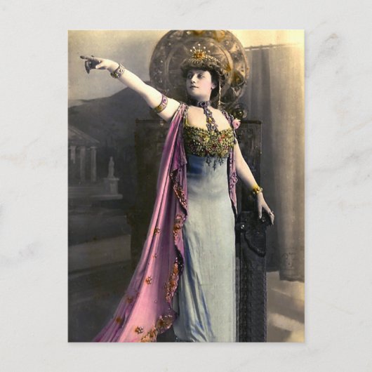 彼はあっちへ行った ポストカード (正面)