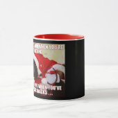 彼はあなたは君に会食べ物う。カスタマイズ可能！ マグカップ (中央)