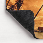 彼はここにいない彼はルカ24:6 (B)マウスパッドを起こした マウスパッド (コーナー)