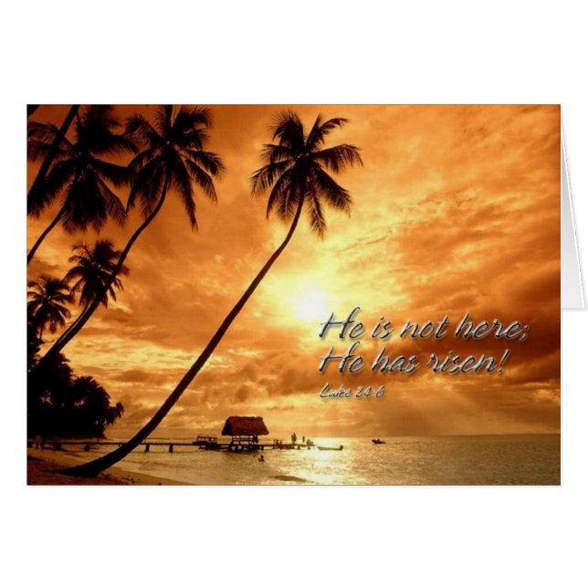 彼はここにいない彼はルーク24 6 Bカードを上昇した (正面横)