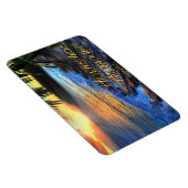 彼はここにいない彼は立ち上がった!Luke 24:6 Premium Mag マグネット (右側)