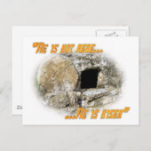 彼はここにいない…彼は立ち上がった! ポストカード (正面/裏面)