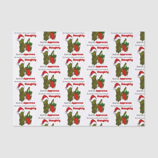 彼はずっといけないティッシュペーパーいつであるか知っています 薄葉紙 (正面)