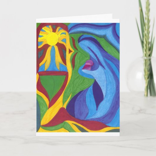 彼はそう小さいクリスマスカードのようです シーズンカード (正面)