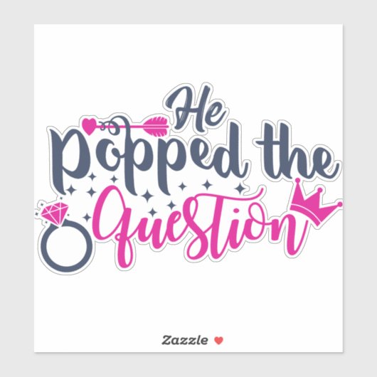 彼はその質問を口に出した シール (シート)