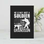彼はただの兵隊さんじゃない、私の孫よ、ミリタリー 招待状 (スタンド正面)