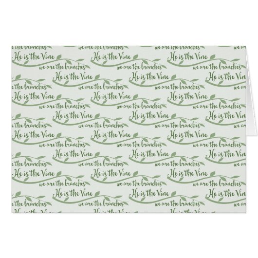 彼はつる植物で、私たちは枝Parakaleoノートカード (正面横)