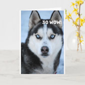 彼はなぜ「30歳の誕生日」のユーモアのカードを言う カード (黄色い花)