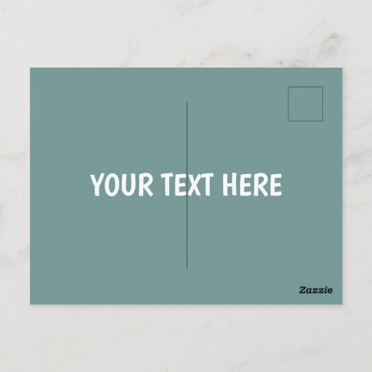 彼ははがきが上がった ポストカード (裏面)