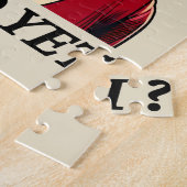 彼はまだことわざの暗おもしろいいユーモアのヴィンテージ ジグソーパズル (側面)