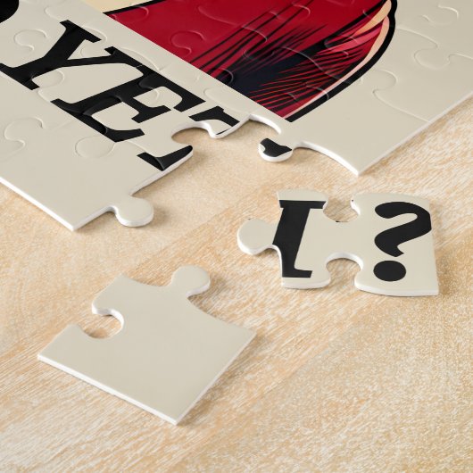 彼はまだことわざの暗おもしろいいユーモアのヴィンテージ ジグソーパズル (側面)