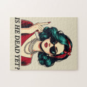 彼はまだことわざの暗おもしろいいユーモアのヴィンテージ ジグソーパズル (横)