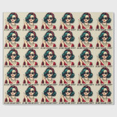 彼はまだことわざの暗おもしろいいユーモアのヴィンテージ ラッピングペーパー (フラット)