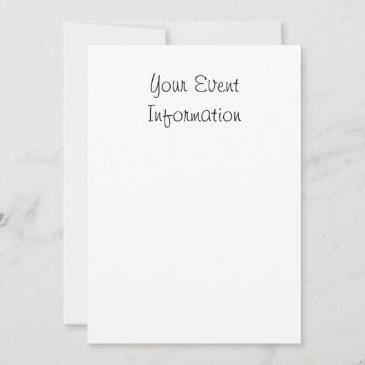 彼はもう生き返った 招待状 (裏面)