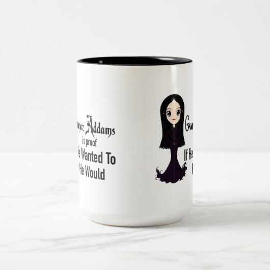 彼はもしマグカップしたかった病気 ツートーンマグカップ (中央)