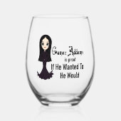 彼はもしワイングラスを欲しがった ステムなしワイングラス (正面)