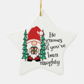 彼はもし格言よいけなおもしろい セラミックオーナメント (正面)