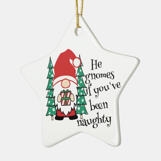 彼はもし格言よいけなおもしろい セラミックオーナメント (左)