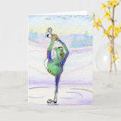 彼はやっと自分の職業を見つけたわ カード (黄色い花)