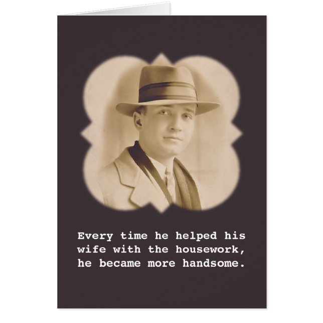 彼はよりハンサムなヴィンテージの写真になりました (正面)