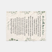 彼はより多くの恵みを与えるフリースブランケット フリースブランケット (正面(横))