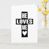 彼はイエス様のように愛する引用文神アートラブアート引用文 カード (黄色い花)