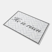 彼はイースターのキリスト教農家に生まれ変わった ドアマット (アングル)