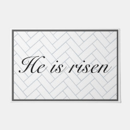 彼はイースターのキリスト教農家に生まれ変わった ドアマット