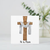 彼はイースターのホリデーカードを復活させた シーズンカード (スタンド正面)