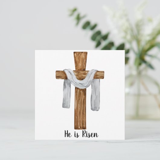 彼はイースターのホリデーカードを復活させた シーズンカード (スタンド正面)