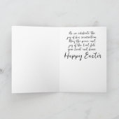 彼はイースターカードを復活させた カード (内部)