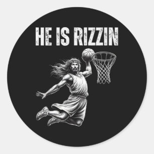 彼はイースタークリスチャンのRizzin Bysketbyllである ラウンドシール