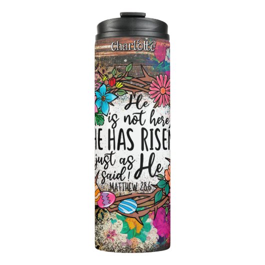 彼はイースターソーズを盛り上げた タンブラー (正面)