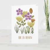 彼はイースターフローラカードを復活させた シーズンカード (正面)