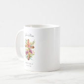 彼はイースターフローラ十字架を言われたように立ち上がった コーヒーマグカップ (正面左)