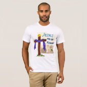 彼はイースター上がったワイシャツです Tシャツ (正面フル)