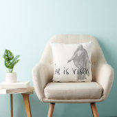 彼はイースター・リーズの白黒を上げたモダン クッション (椅子)