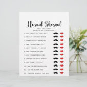 彼はエレガント彼女はブライダルシャワーゲームと言った (スタンド正面)