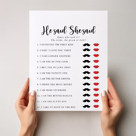 彼はエレガント彼女はブライダルシャワーゲームと言った