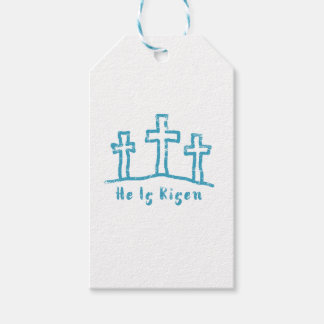 彼はカルヴァリの復活祭の復活を起こした ギフトタグ