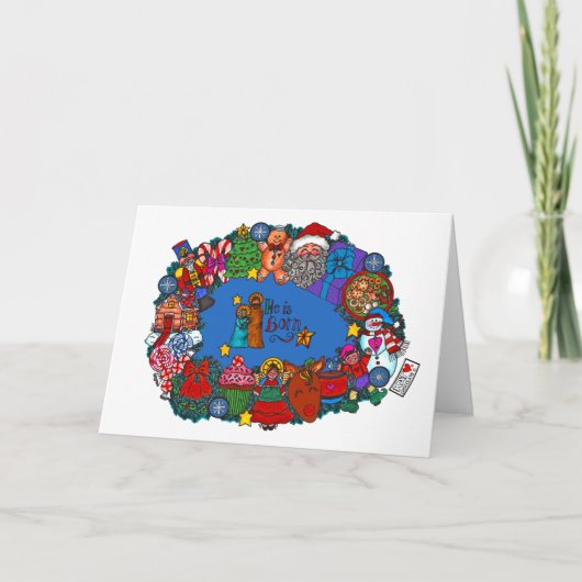 彼はカード生まれだ カード (正面)