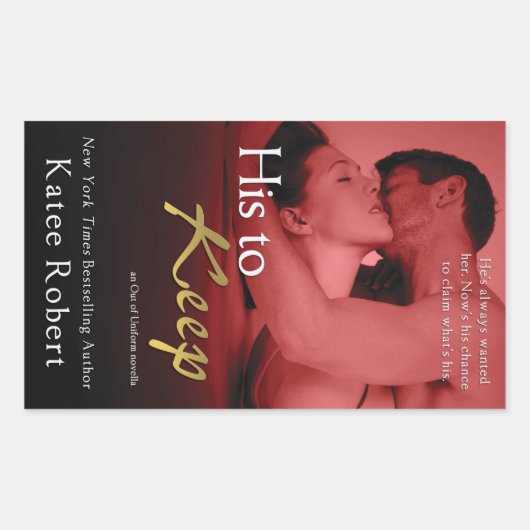 彼はカー保テ・ロバートに 長方形シール (正面)