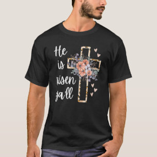 彼はキリシタン信仰ハを越えてチーターのように上昇している Tシャツ