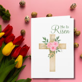 彼はキリスト教の復活祭でフローラを復活させた シーズンカード