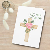 彼はキリスト教の復活祭でフローラを復活させた シーズンカード